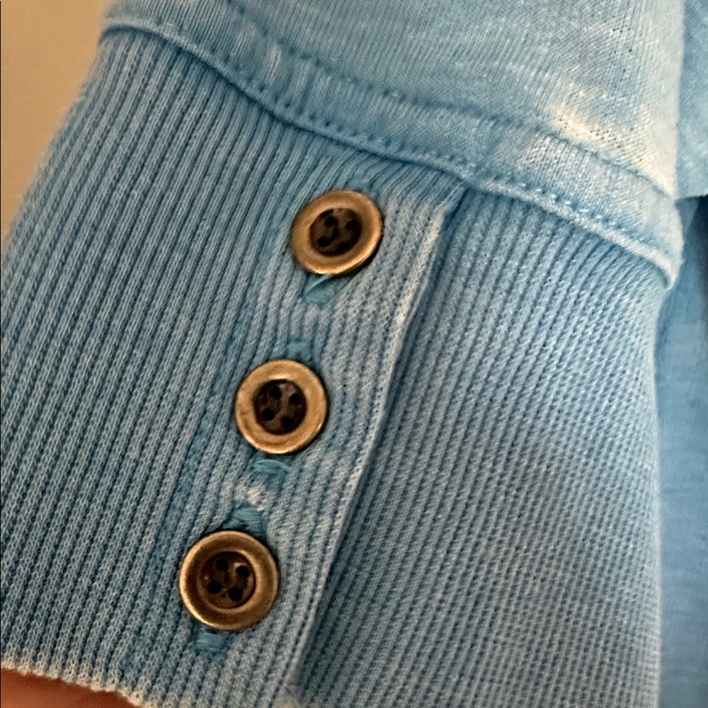 Jane + Delancey small  Blue Short-Sleeve Tee - Picture 4 of 5